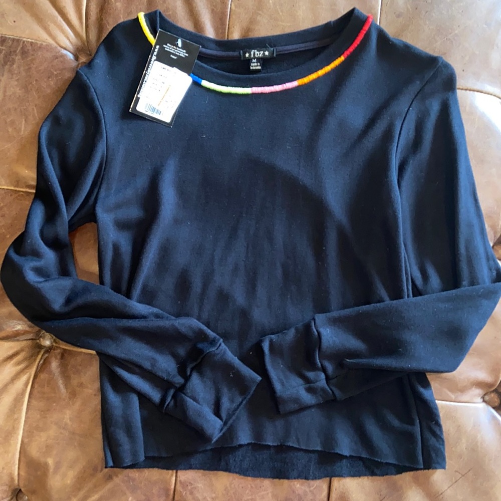 NWT fbz girls knit sweater